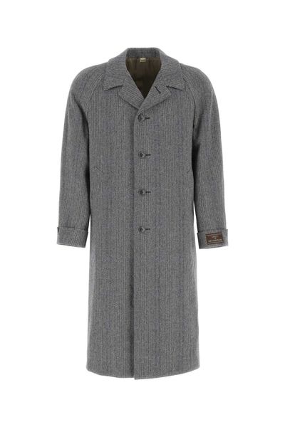 GUCCI Houndstooth Wool Jacket - Size 48