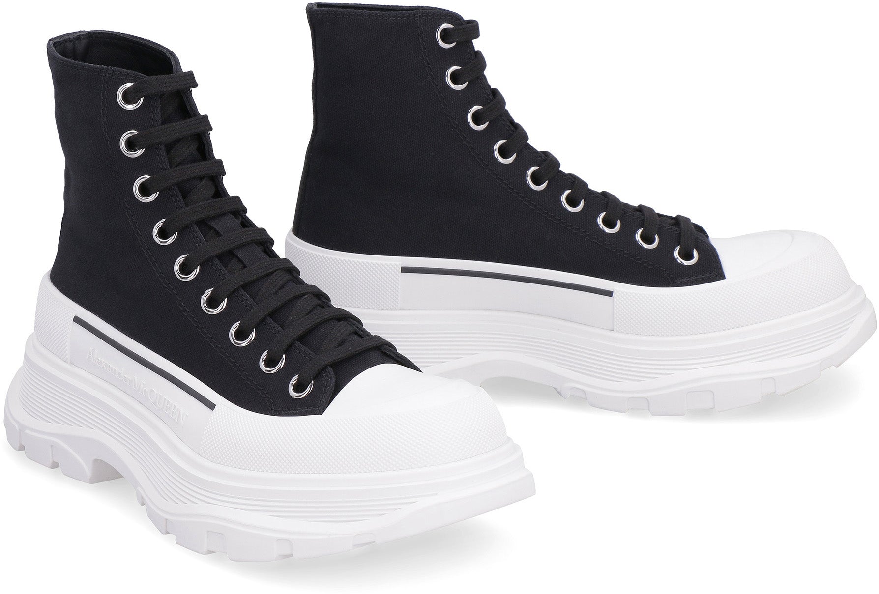 ALEXANDER MCQUEEN Canvas Sack Sneakers for Men