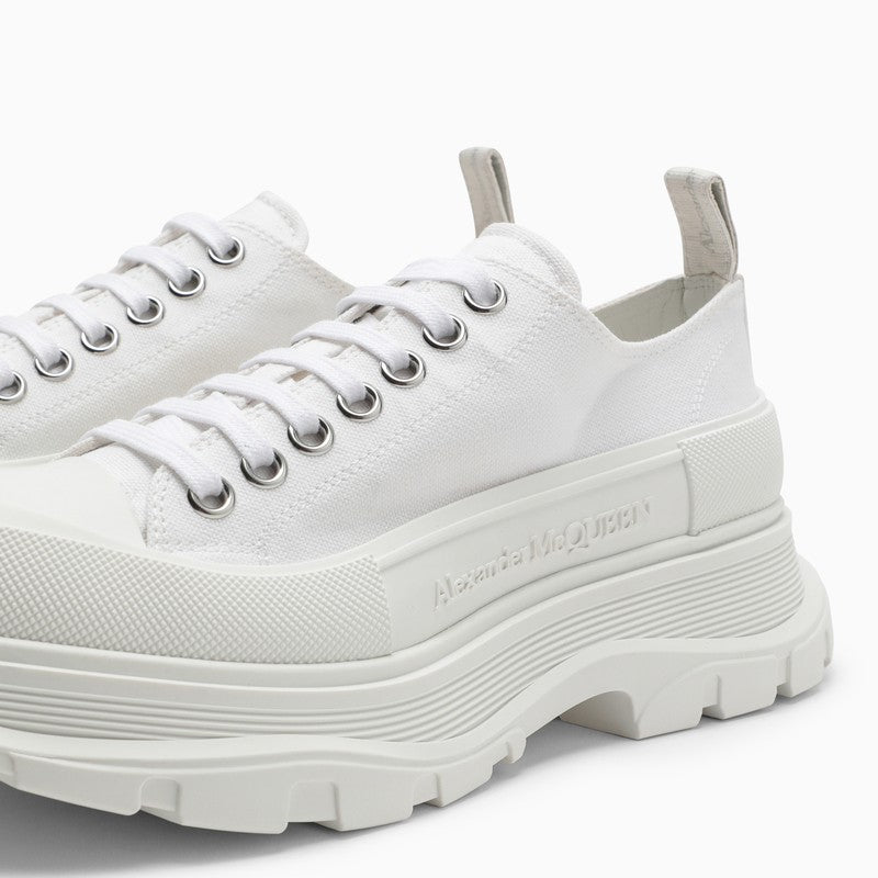 ALEXANDER MCQUEEN Canvas Tread Slick Sneakers for Men
