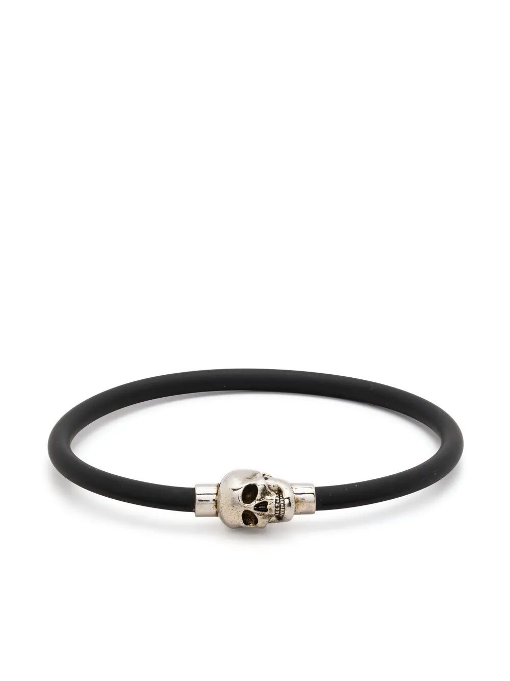 ALEXANDER MCQUEEN Rubber Cord Skull Bracelet