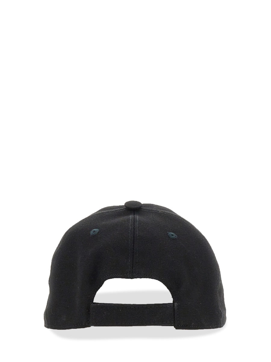 STELLA McCARTNEY Embroidered Logo Baseball Hat with Hard Visor
