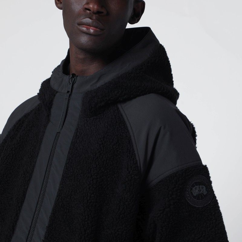 CANADA GOOSE Reversible Fleece Bomber Jacket for Men - FW25