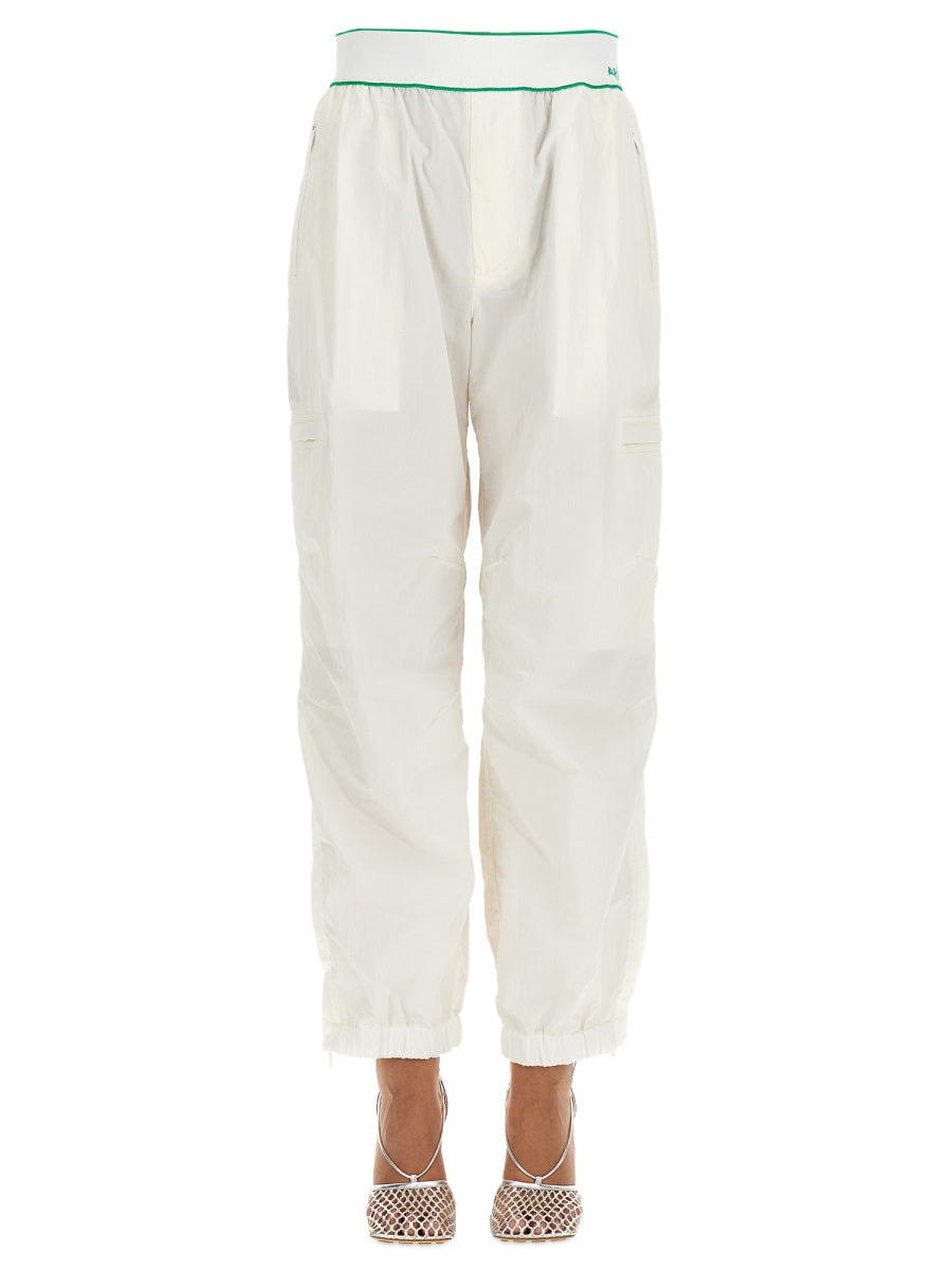 BOTTEGA VENETA Women's Cargo Pants with Elasticated Waistband