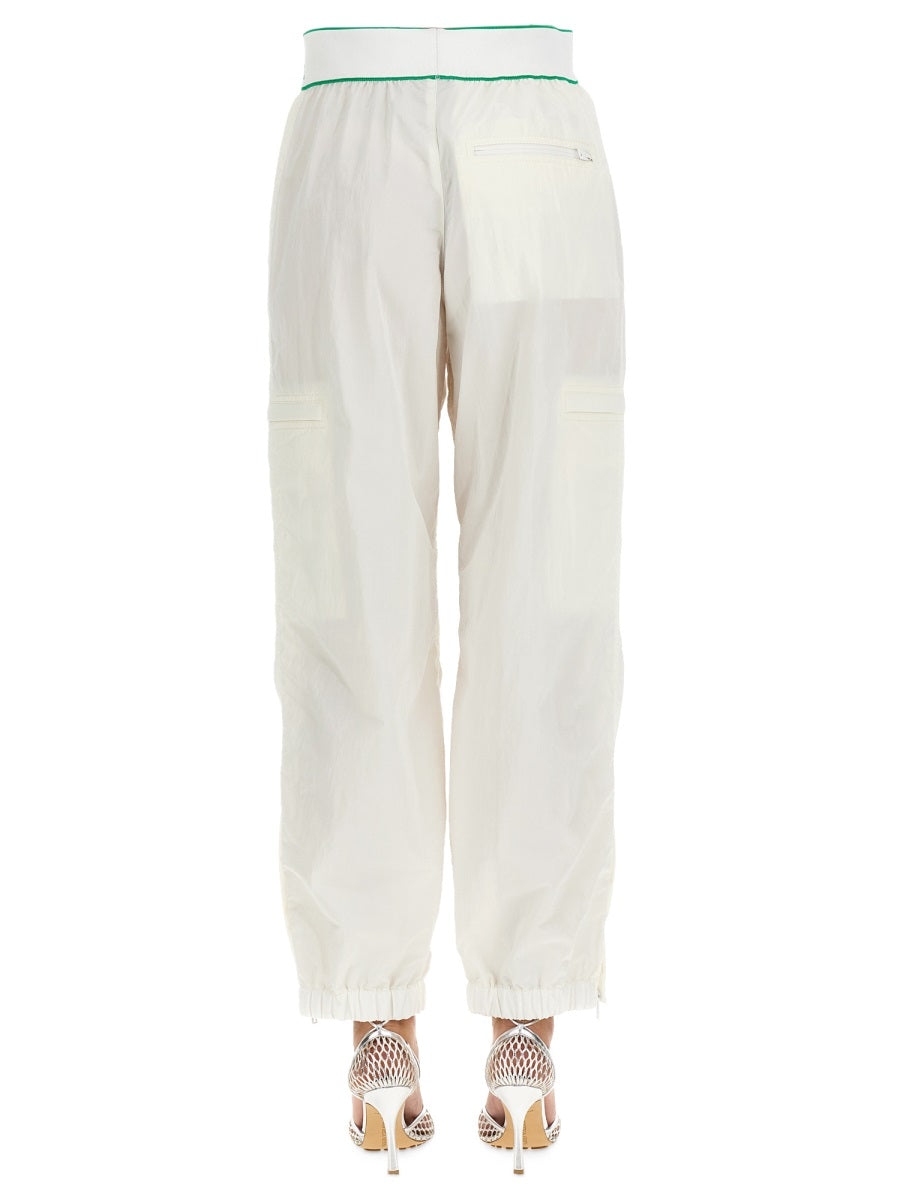 BOTTEGA VENETA Women's Cargo Pants with Elasticated Waistband