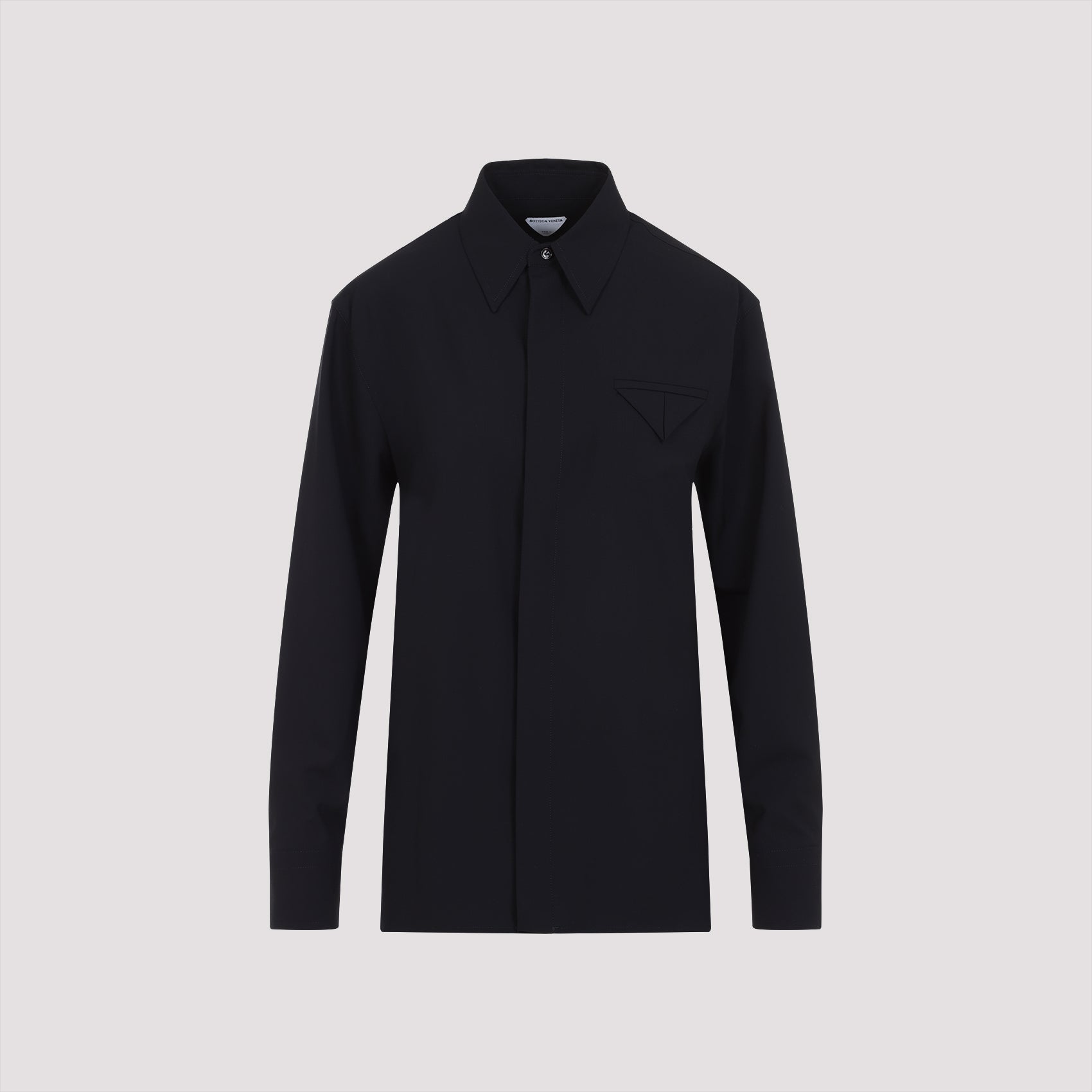 BOTTEGA VENETA Fine Wool Shirt for Women - SS25 Collection