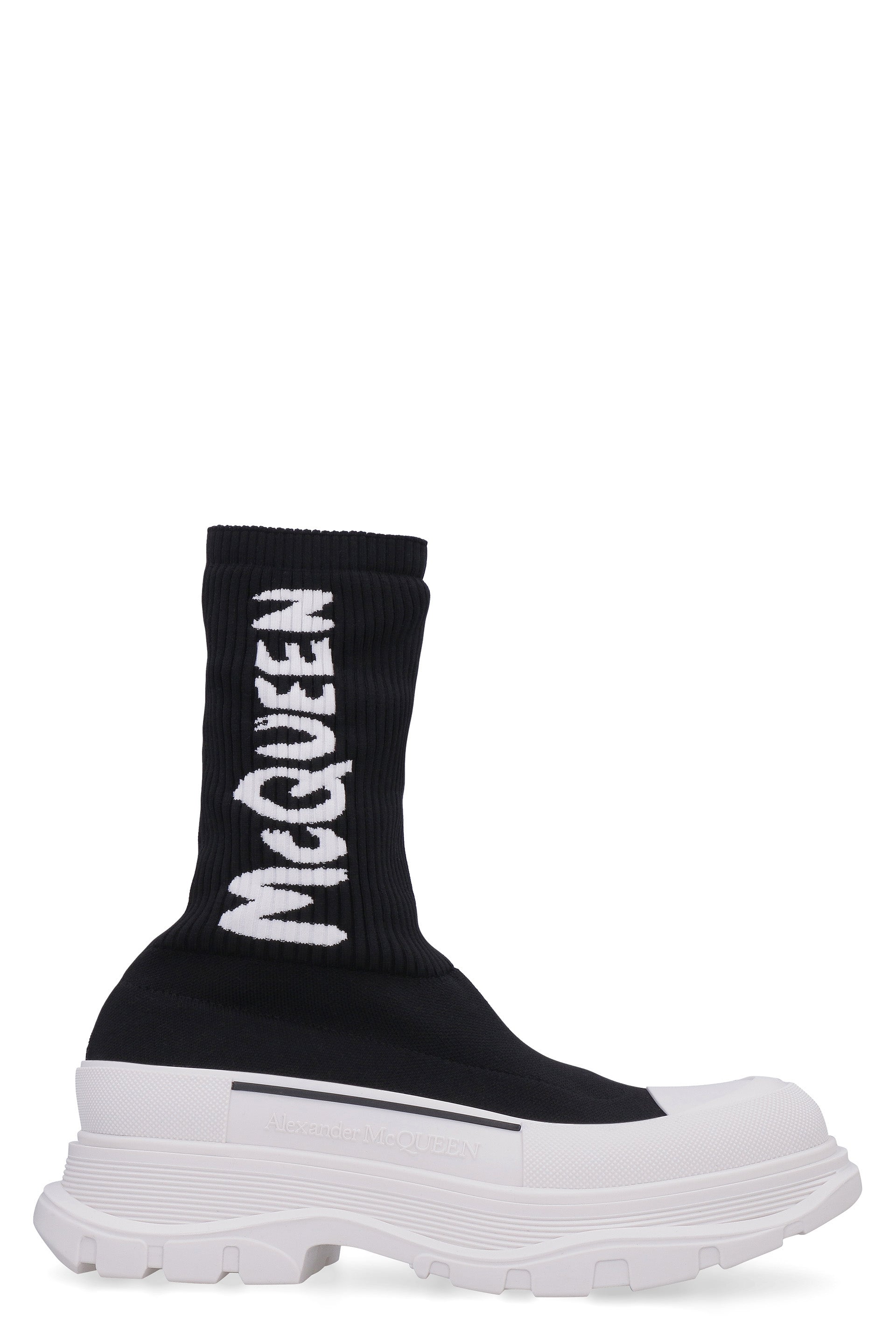 ALEXANDER MCQUEEN Women's Stretch Nylon Tread Slick Sneakers