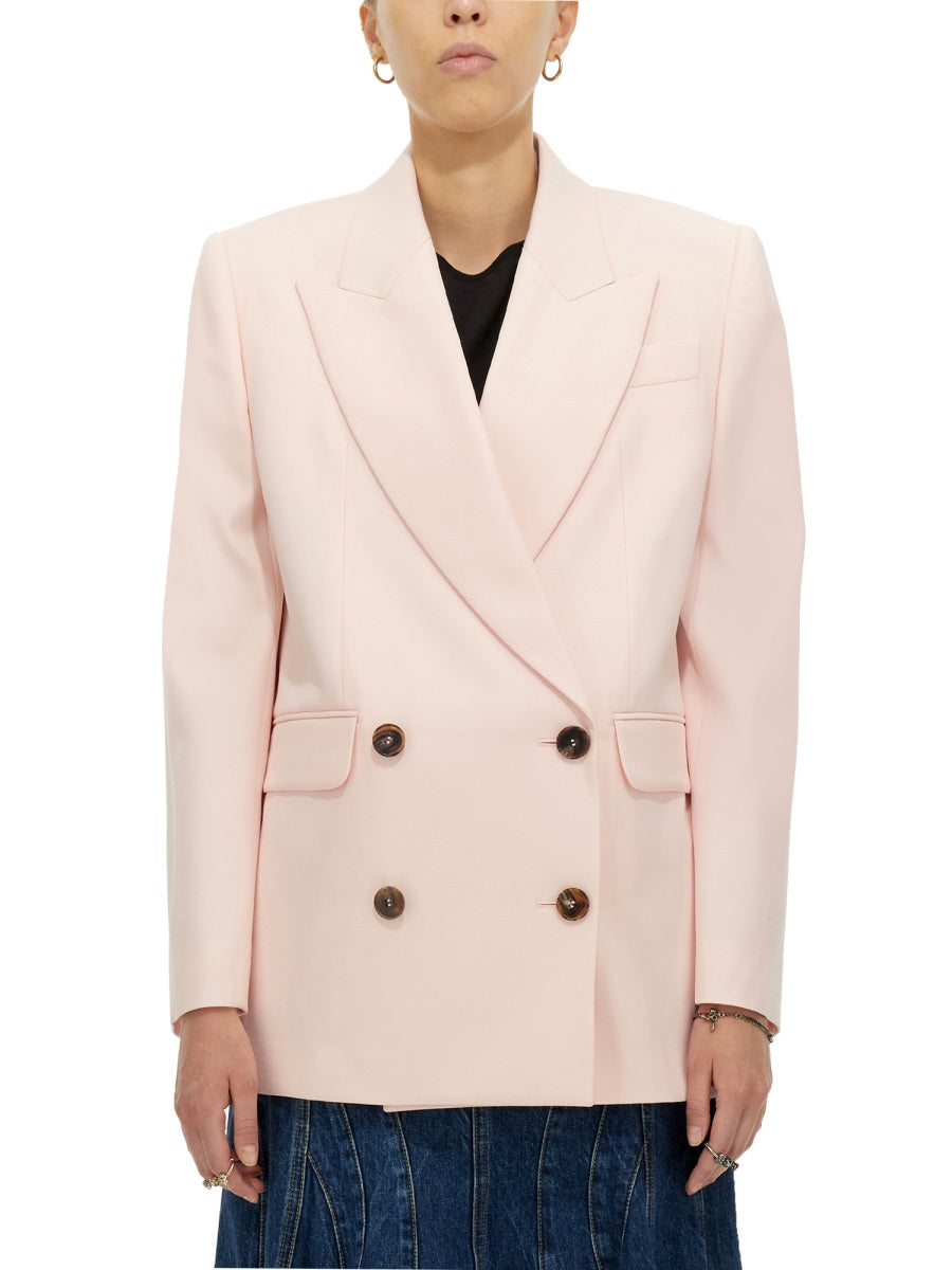 ALEXANDER MCQUEEN Double-Breasted Wool Jacket for Women