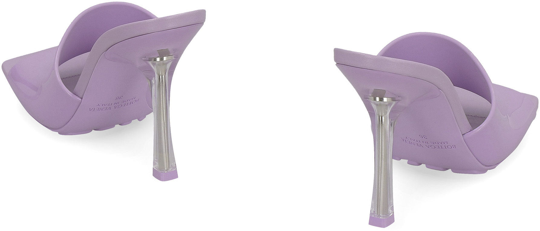 BOTTEGA VENETA Logo Detail Rubber Flat Sandals