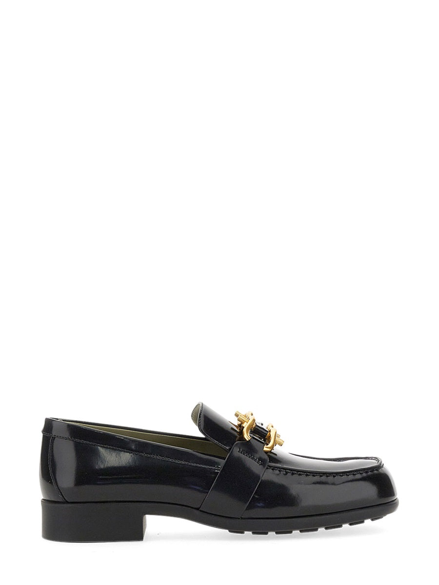 BOTTEGA VENETA Elegant Women's Loafers with Rubber Sole