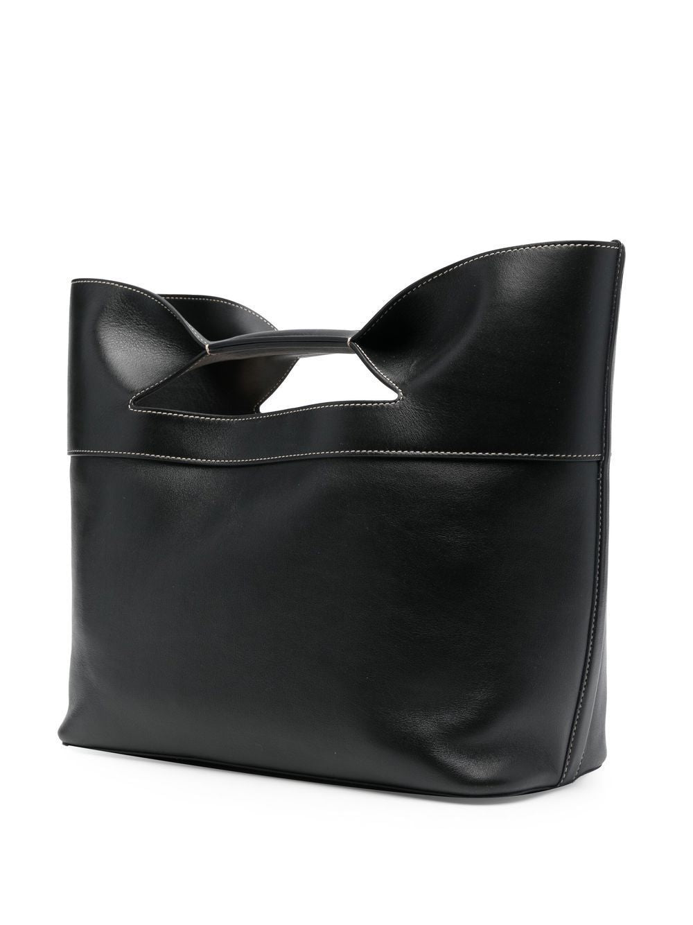 ALEXANDER MCQUEEN The Bow Leather Handbag - 63 cm x 43 cm