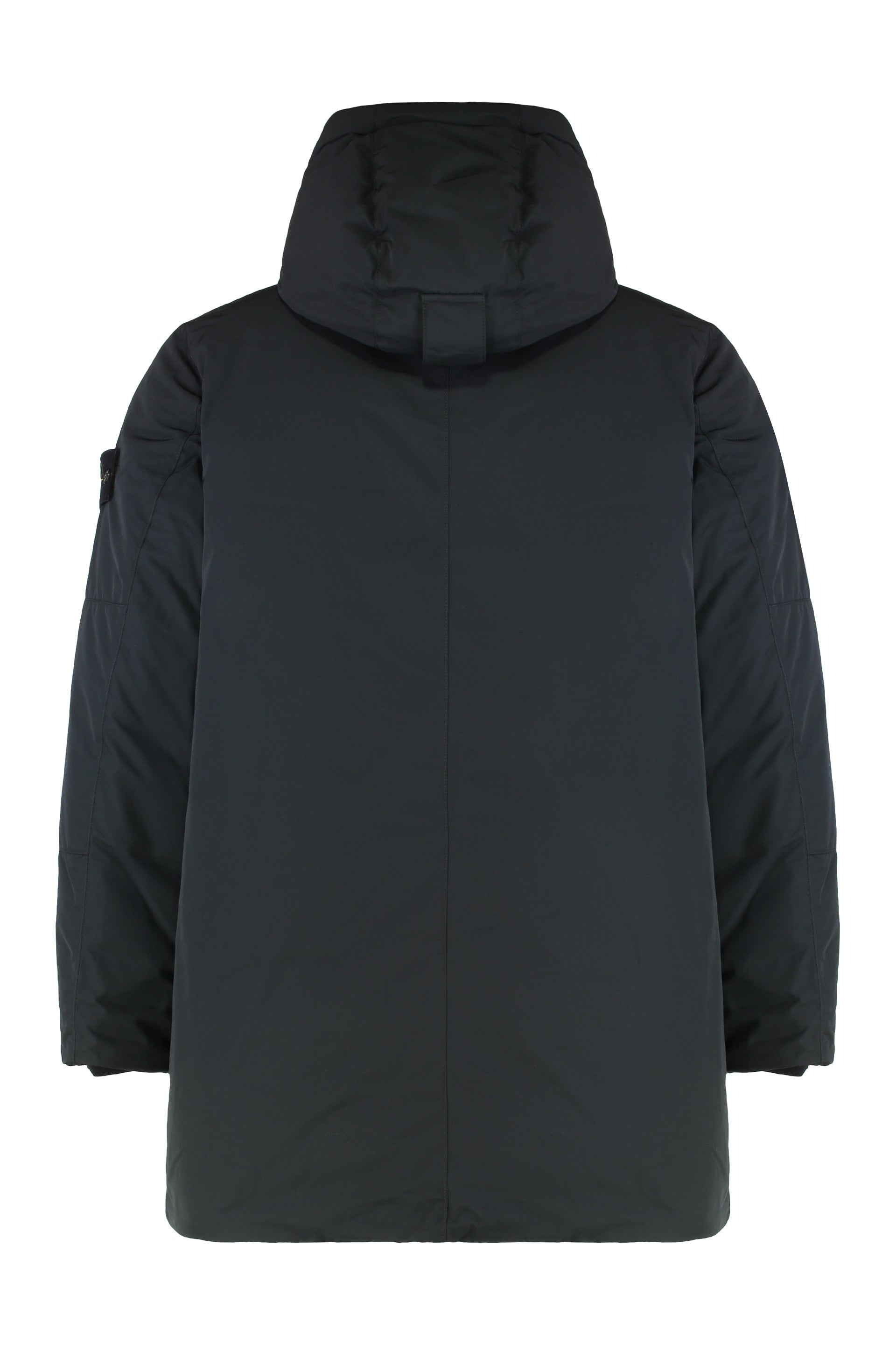 STONE ISLAND Men's Down-Filled Padded Parka Jacket with Hood