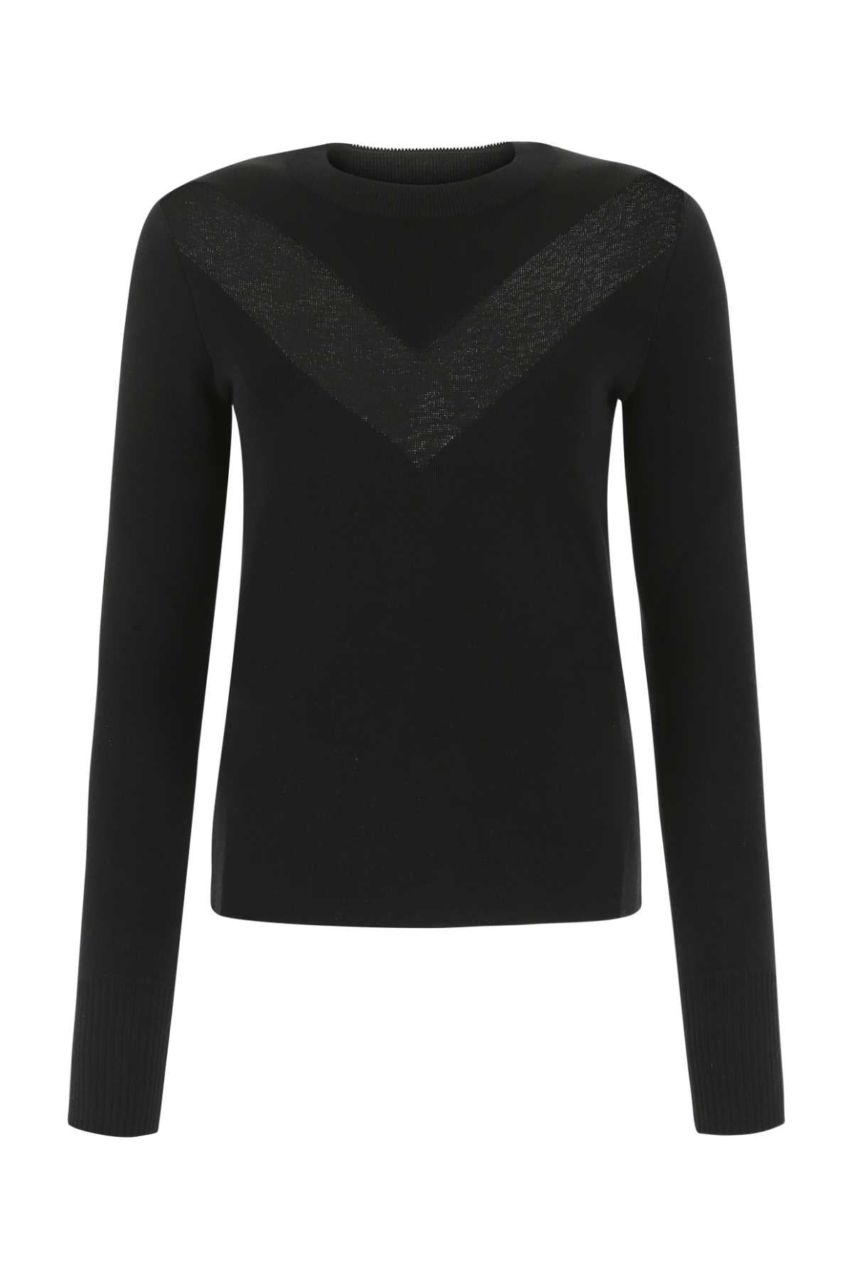 ALEXANDER MCQUEEN Stretch Wool Blend Pullover Sweater for Women