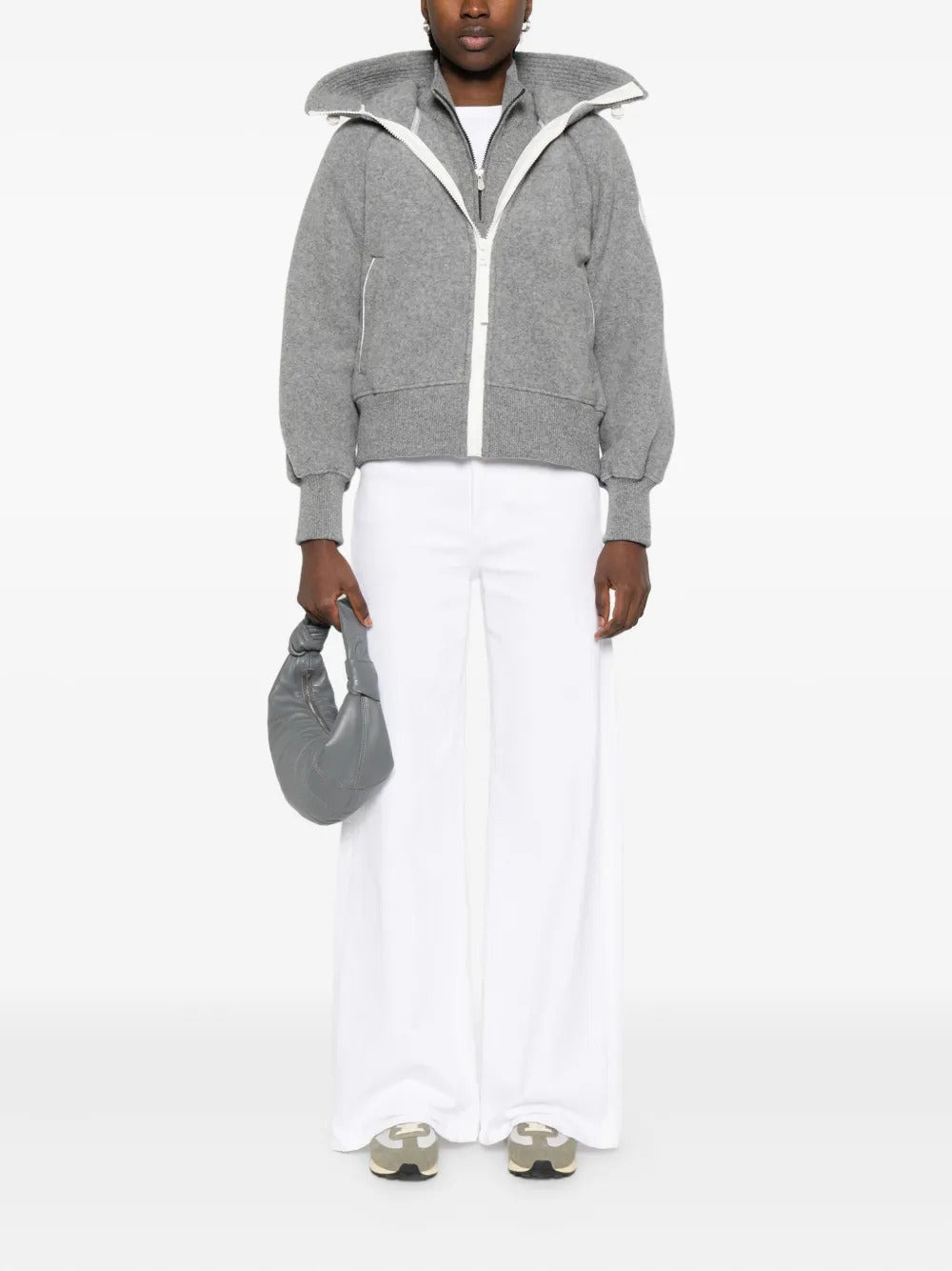 CANADA GOOSE Fixed Hood Fleece Bomber Jacket for Women