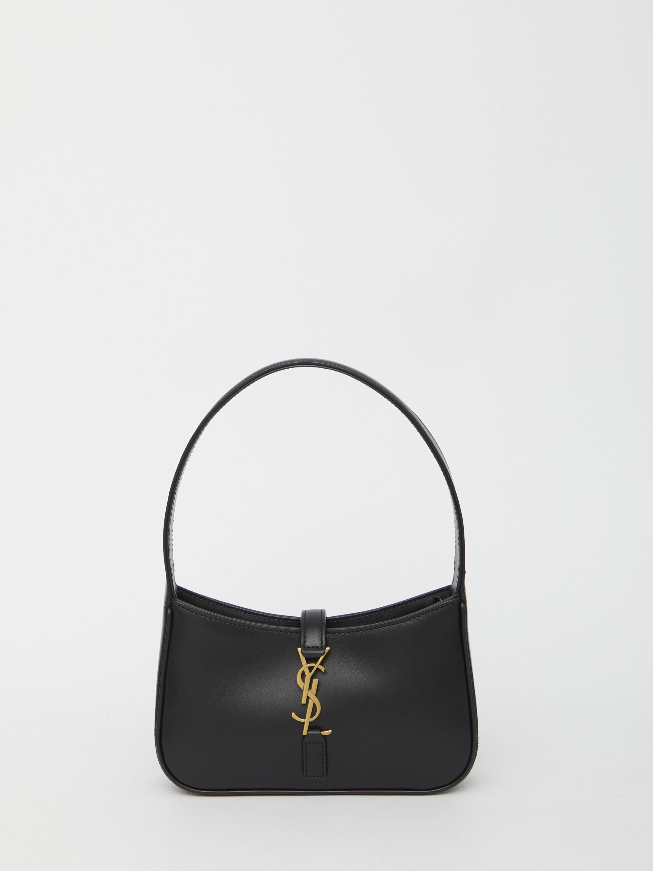 SAINT LAURENT Mini Smooth Leather Handbag with Suede Lining