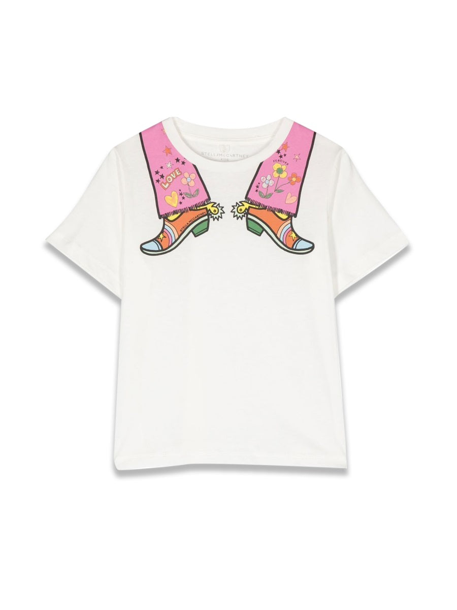 STELLA McCARTNEY Mini Butterfly Graphic Tee for Girls