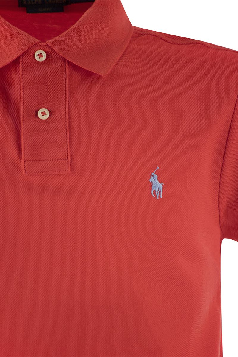 POLO RALPH LAUREN Slim-Fit Pique Polo Shirt