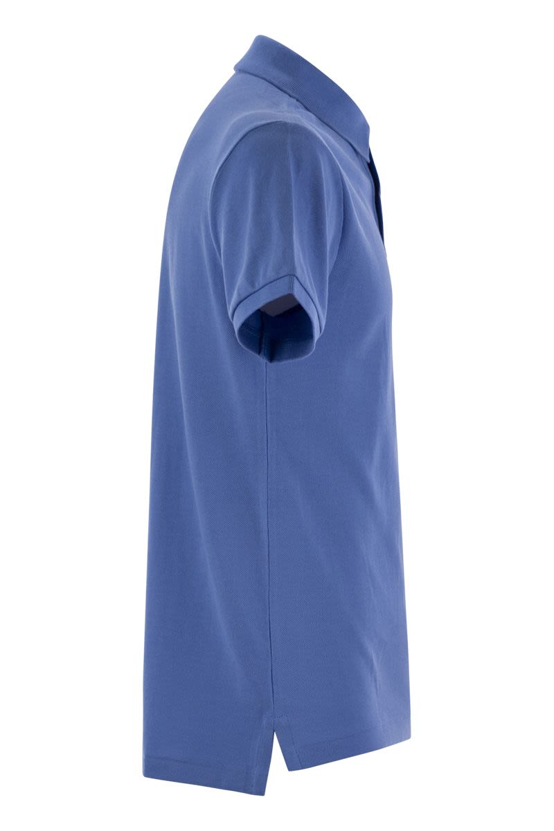 POLO RALPH LAUREN Short Sleeve Polo with Contrast Logo