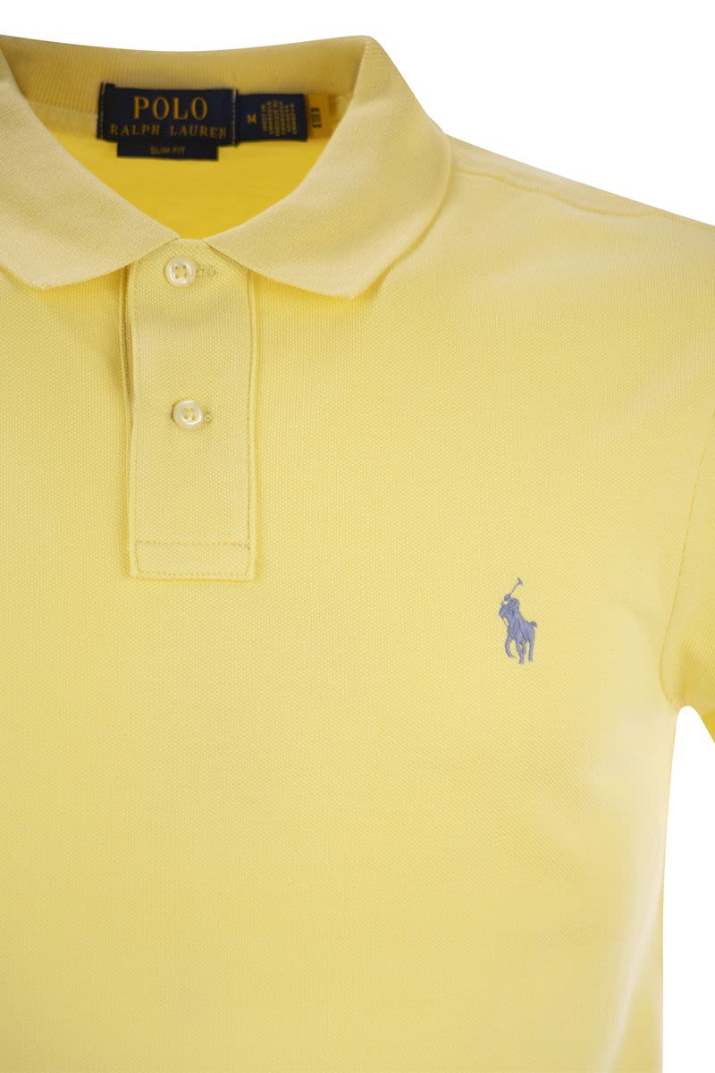 POLO RALPH LAUREN Slim-Fit Pique Polo Shirt