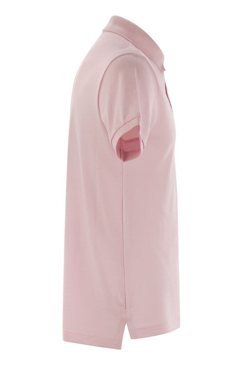 POLO RALPH LAUREN Short Sleeve Polo with Contrast Logo