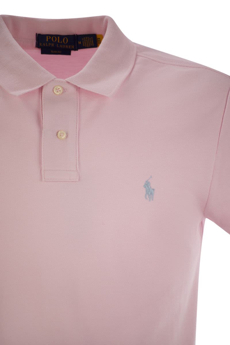 POLO RALPH LAUREN Short Sleeve Polo with Contrast Logo