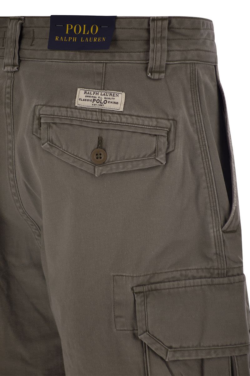 POLO RALPH LAUREN Classic Fit Twill Cargo Shorts - Men’s Summer Essential