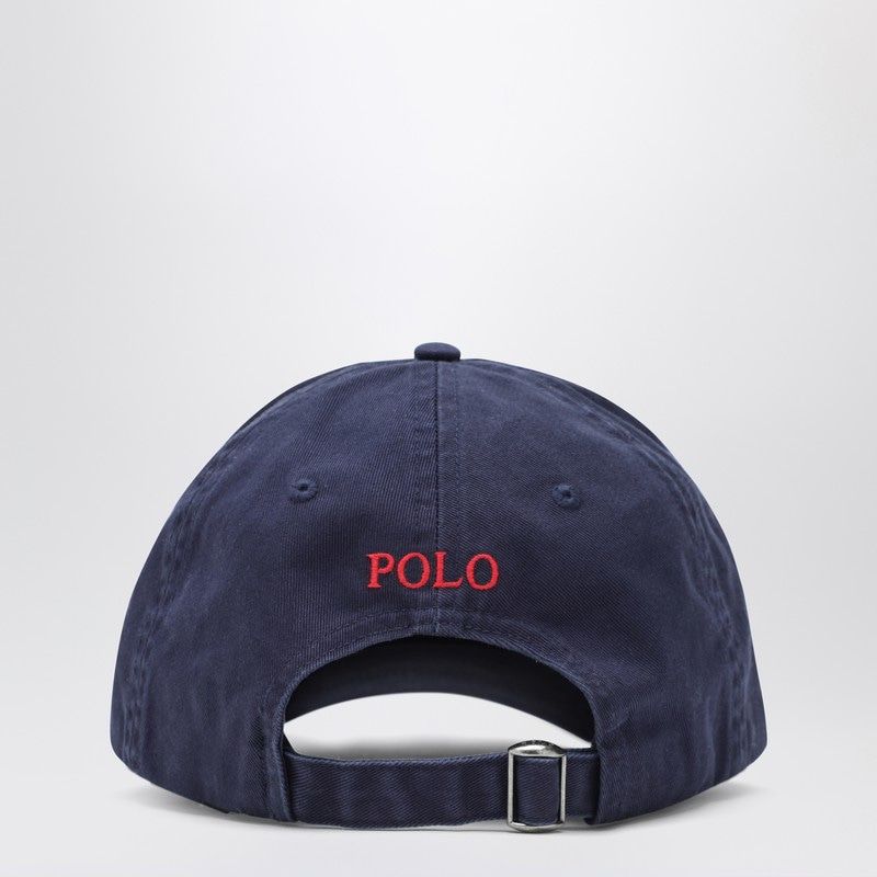 POLO RALPH LAUREN Navy Adjustable Fit Baseball Cap with Logo