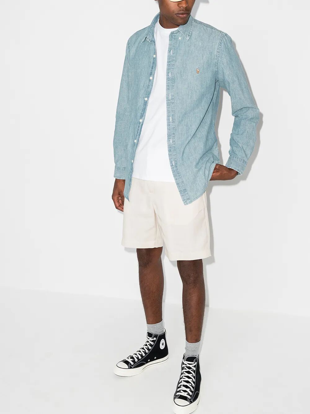 POLO RALPH LAUREN Long Sleeve Sport Shirt - Men's Fashion Essential