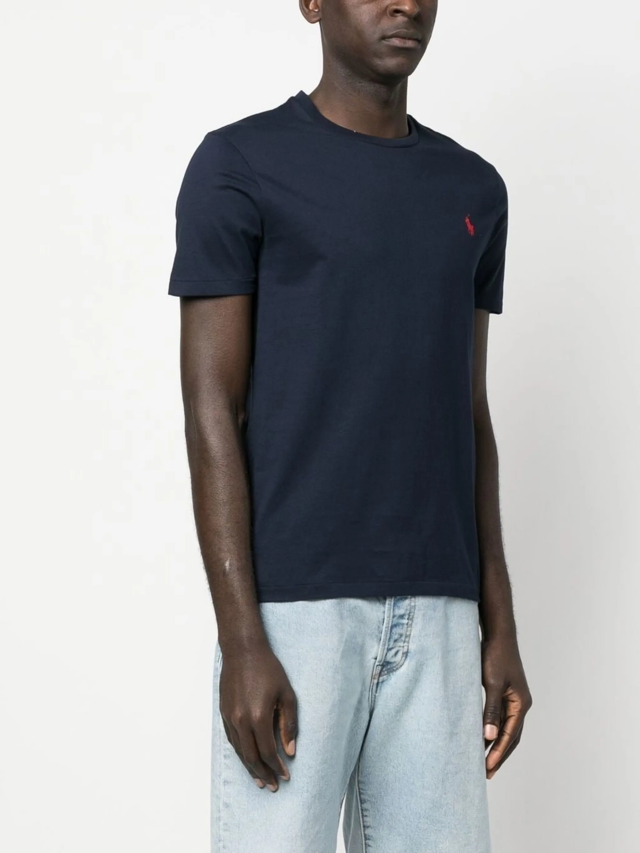 POLO RALPH LAUREN Custom Slim Fit T-Shirt - Crewneck, Short Sleeves