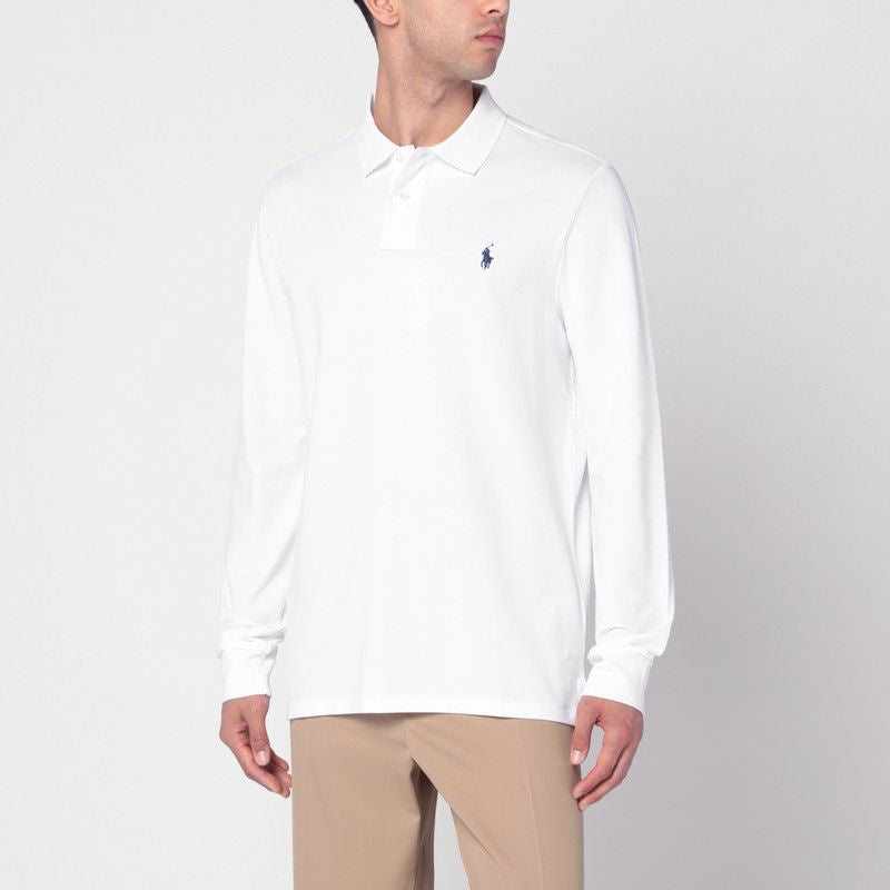 POLO RALPH LAUREN Custom Slim-Fit Pique Cotton Polo for Men