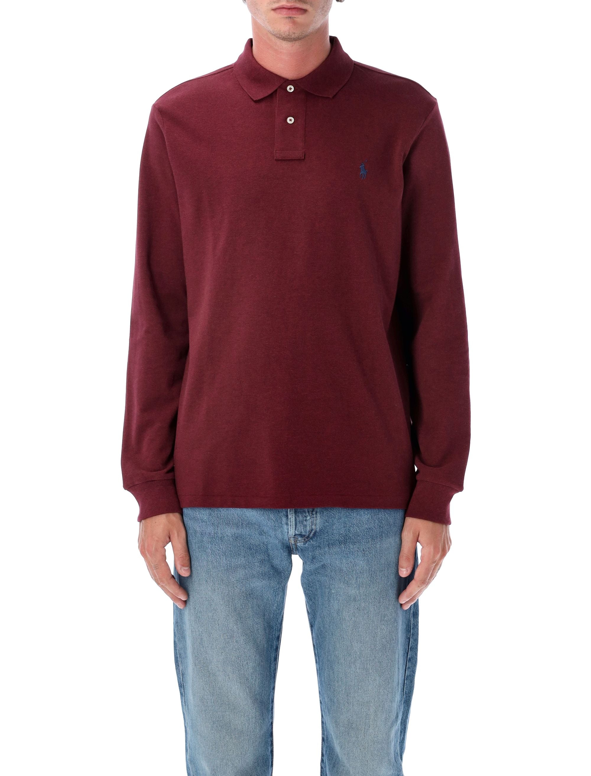 POLO RALPH LAUREN Long-Sleeved Polo Shirt - Size L