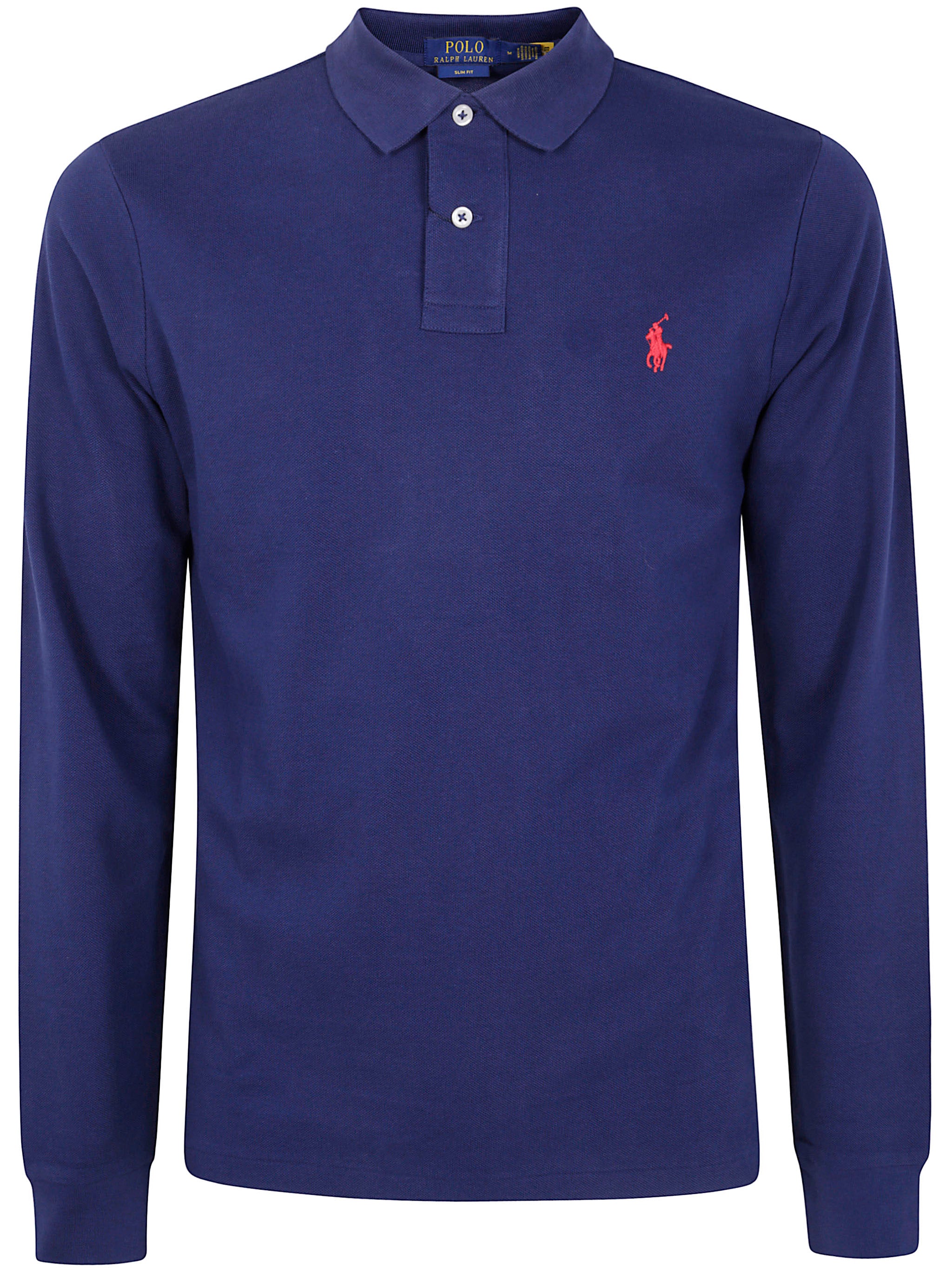POLO RALPH LAUREN Men's Long Sleeve Knit Polo Shirt