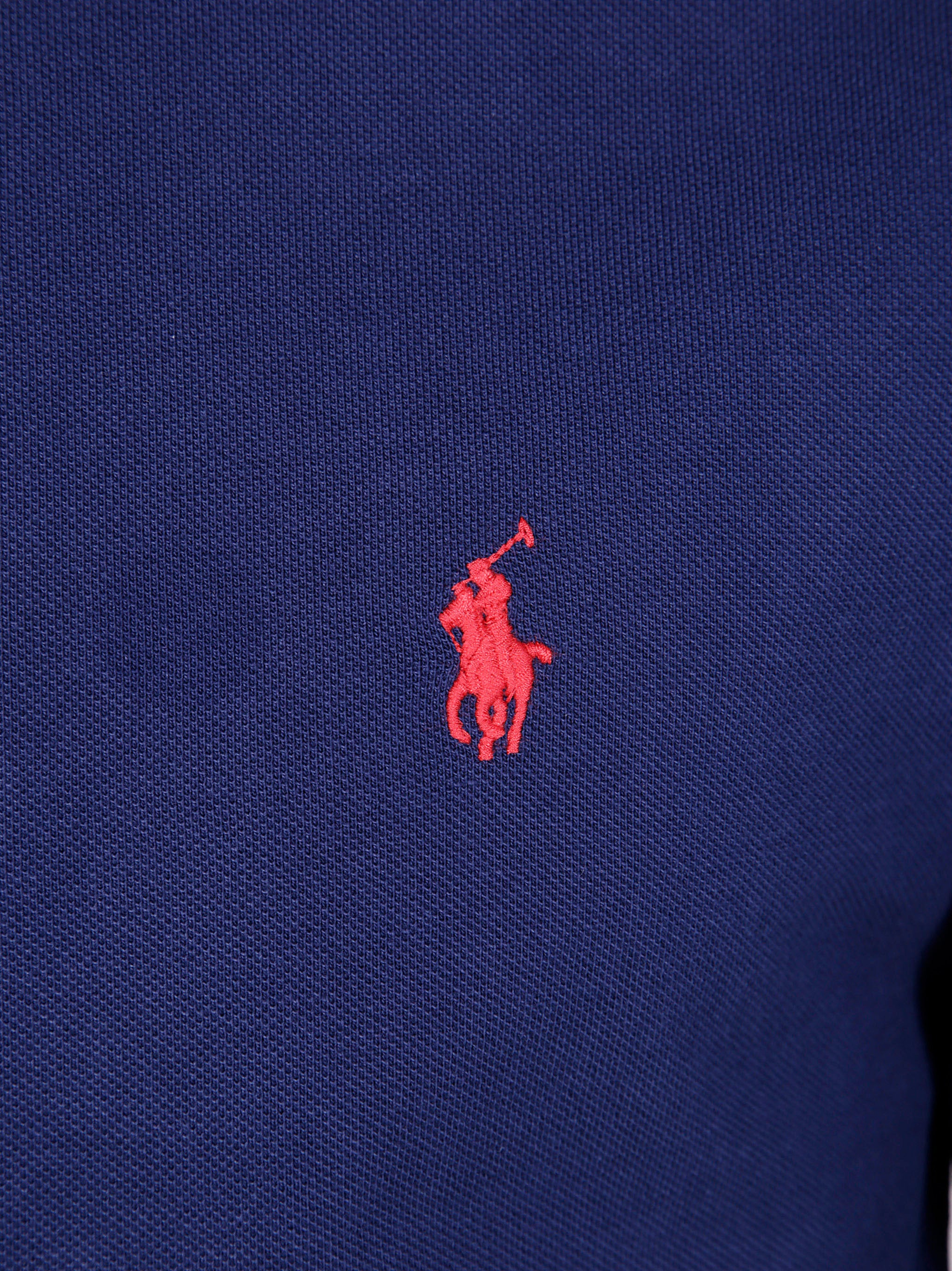 POLO RALPH LAUREN Men's Long Sleeve Knit Polo Shirt