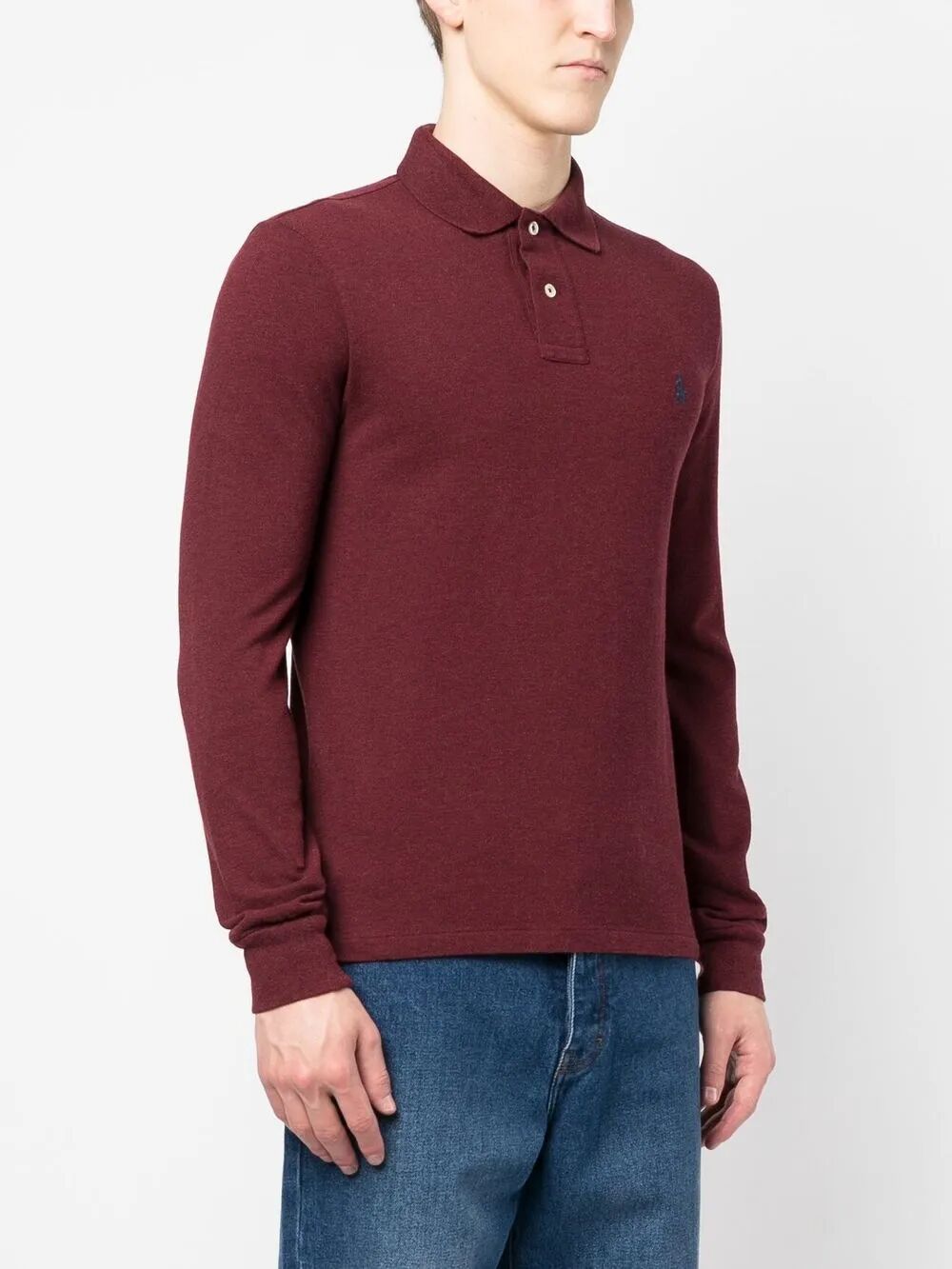 POLO RALPH LAUREN Long Sleeve Knit Polo Shirt for Men