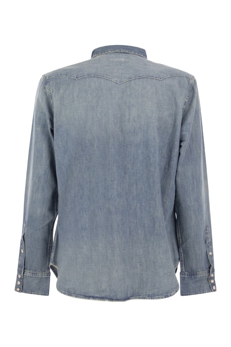 POLO RALPH LAUREN Classic Denim Shirt for Men
