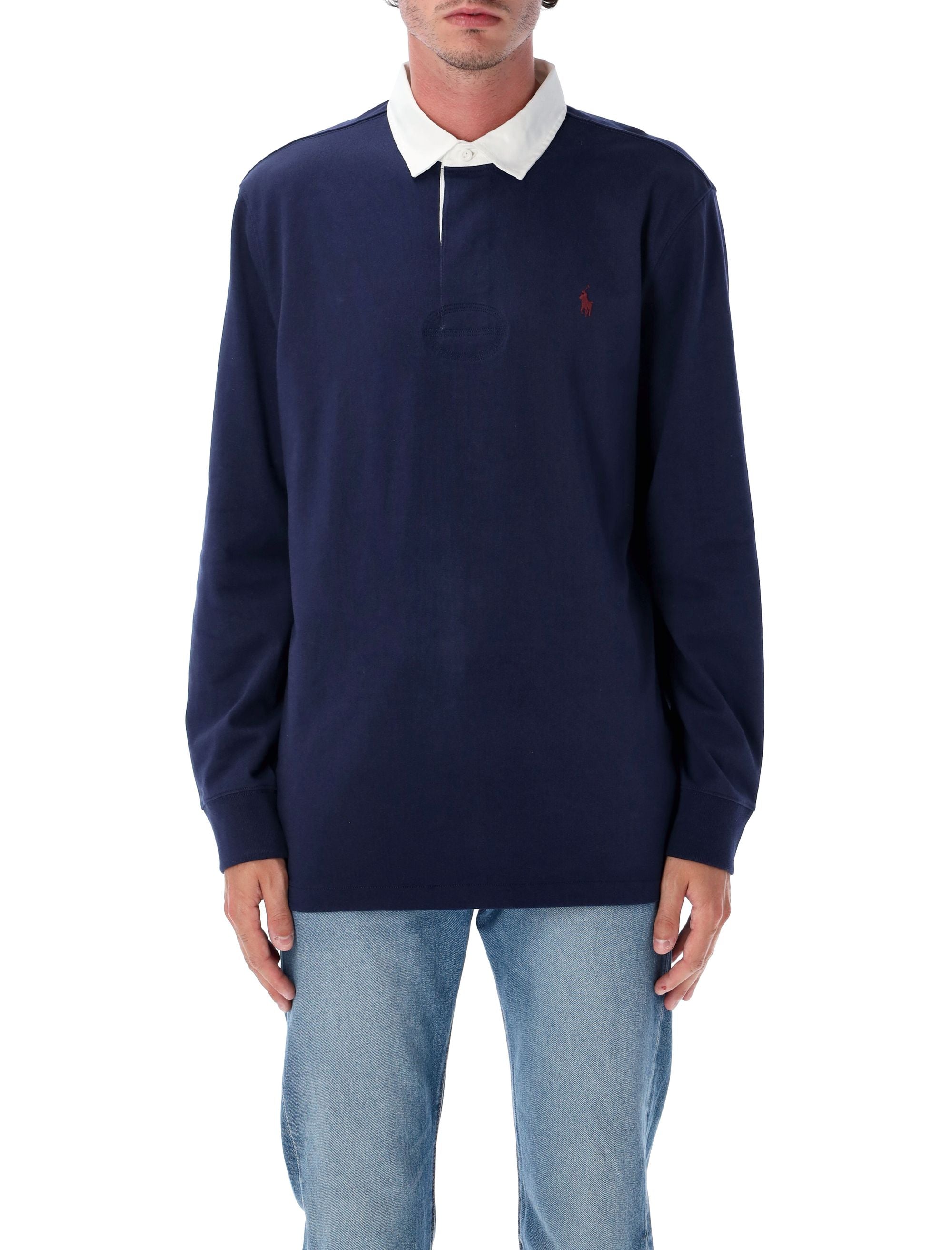 POLO RALPH LAUREN The Iconic Rugby Shirt - Size L