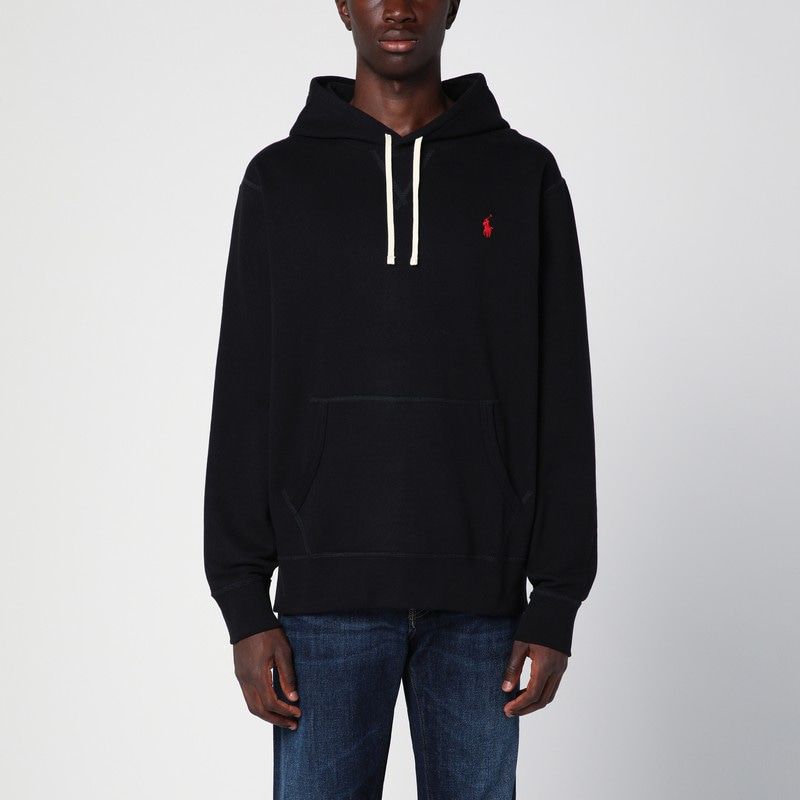 POLO RALPH LAUREN Men's Cotton-Blend Hoodie with Logo