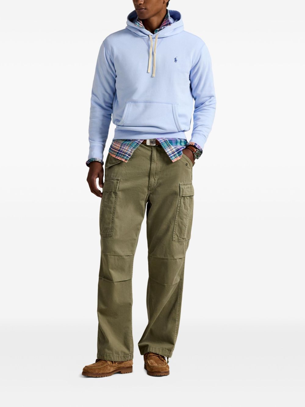 POLO RALPH LAUREN Signature Logo Hoodie - Size M