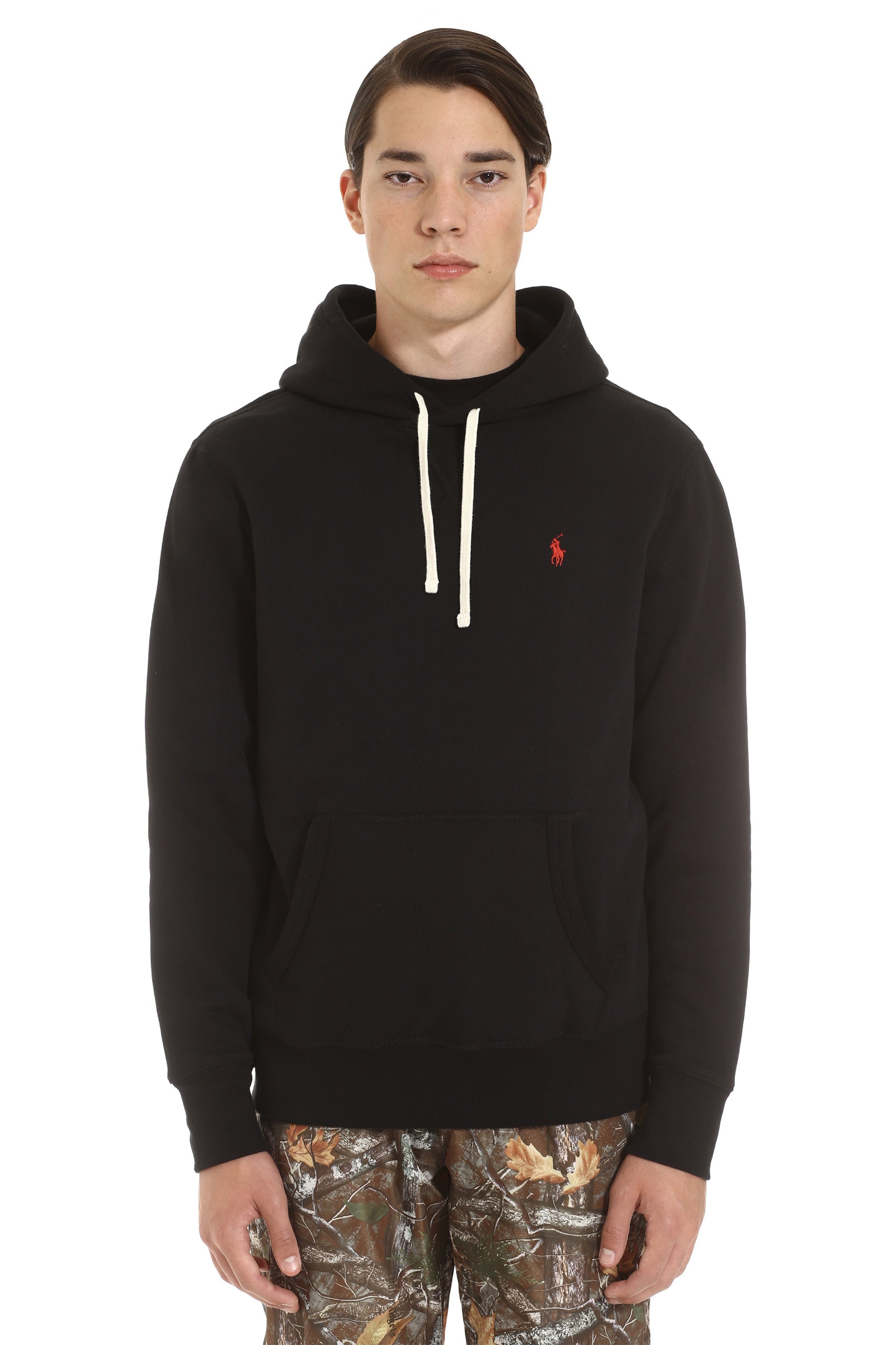 POLO RALPH LAUREN Cotton Blend Basic Hoodie for Men