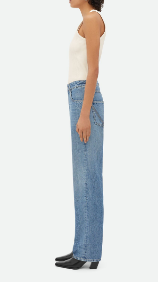 BOTTEGA VENETA Cotton Trousers for Women - SS24 Collection