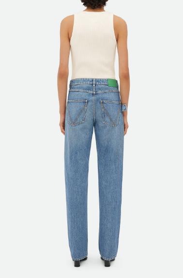 BOTTEGA VENETA Cotton Trousers for Women - SS24 Collection