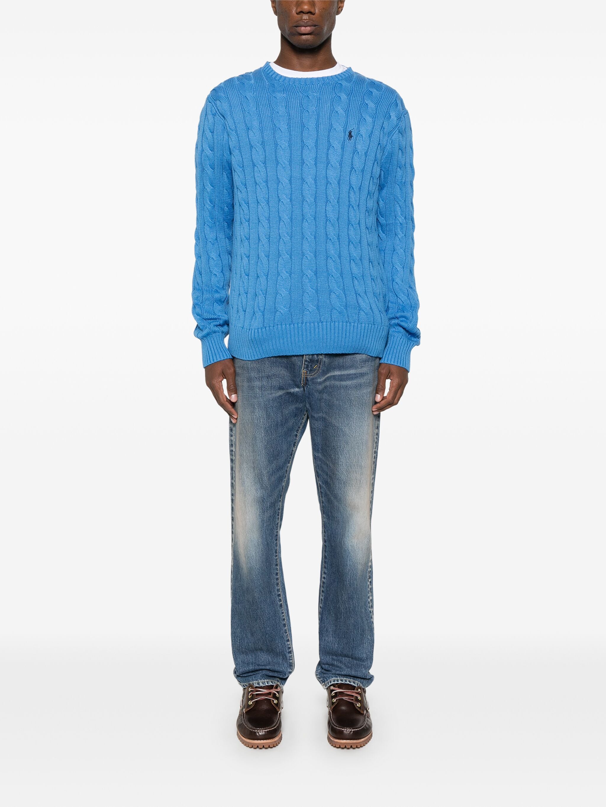 POLO RALPH LAUREN Cotton Pullover for Men - Spring/Summer 2025