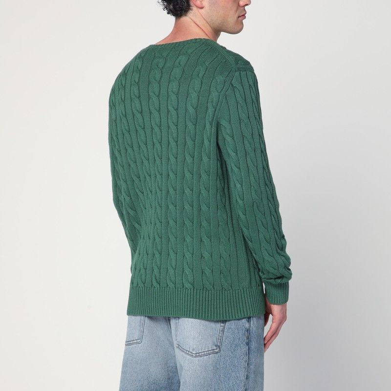 POLO RALPH LAUREN Cotton Cable-Knit Jumper for Men - FW25 Edition