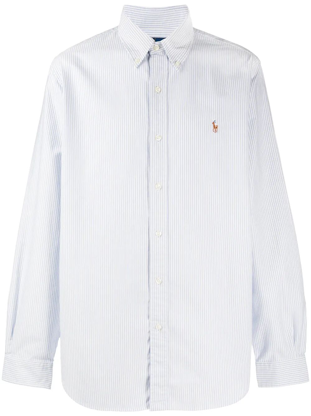 POLO RALPH LAUREN Custom-Fit Striped Oxford Shirt