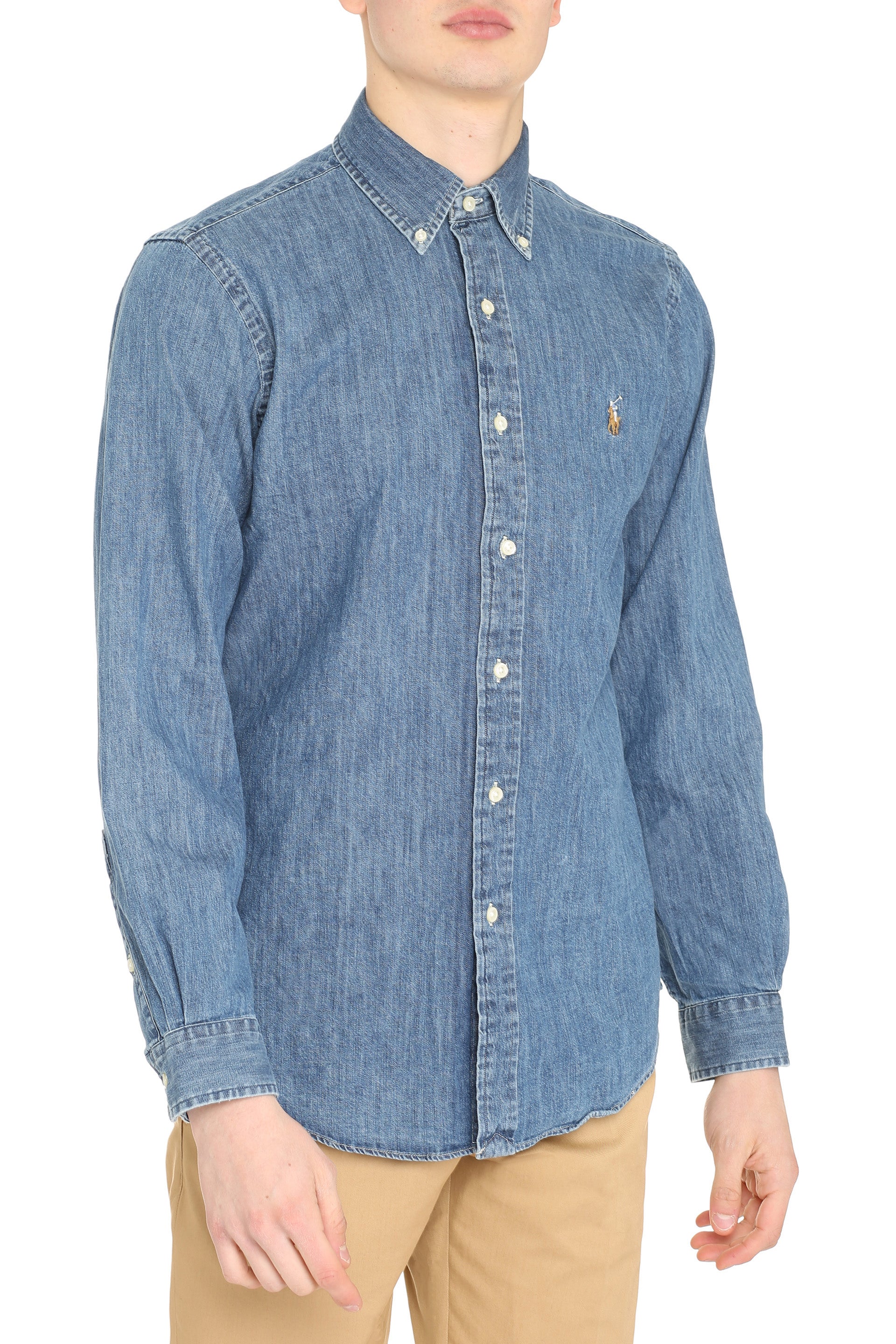 POLO RALPH LAUREN Classic Denim Shirt for Men