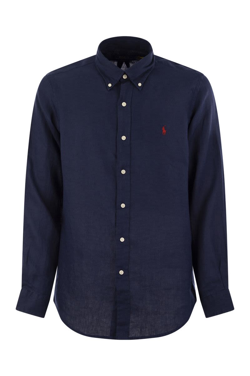 POLO RALPH LAUREN Custom-Fit Linen Shirt for Men