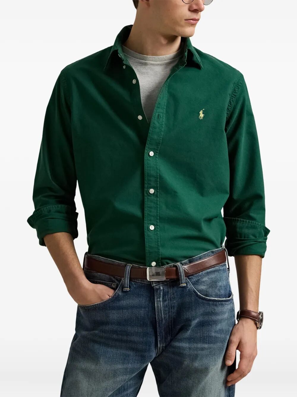 POLO RALPH LAUREN Long Sleeve Sport Shirt