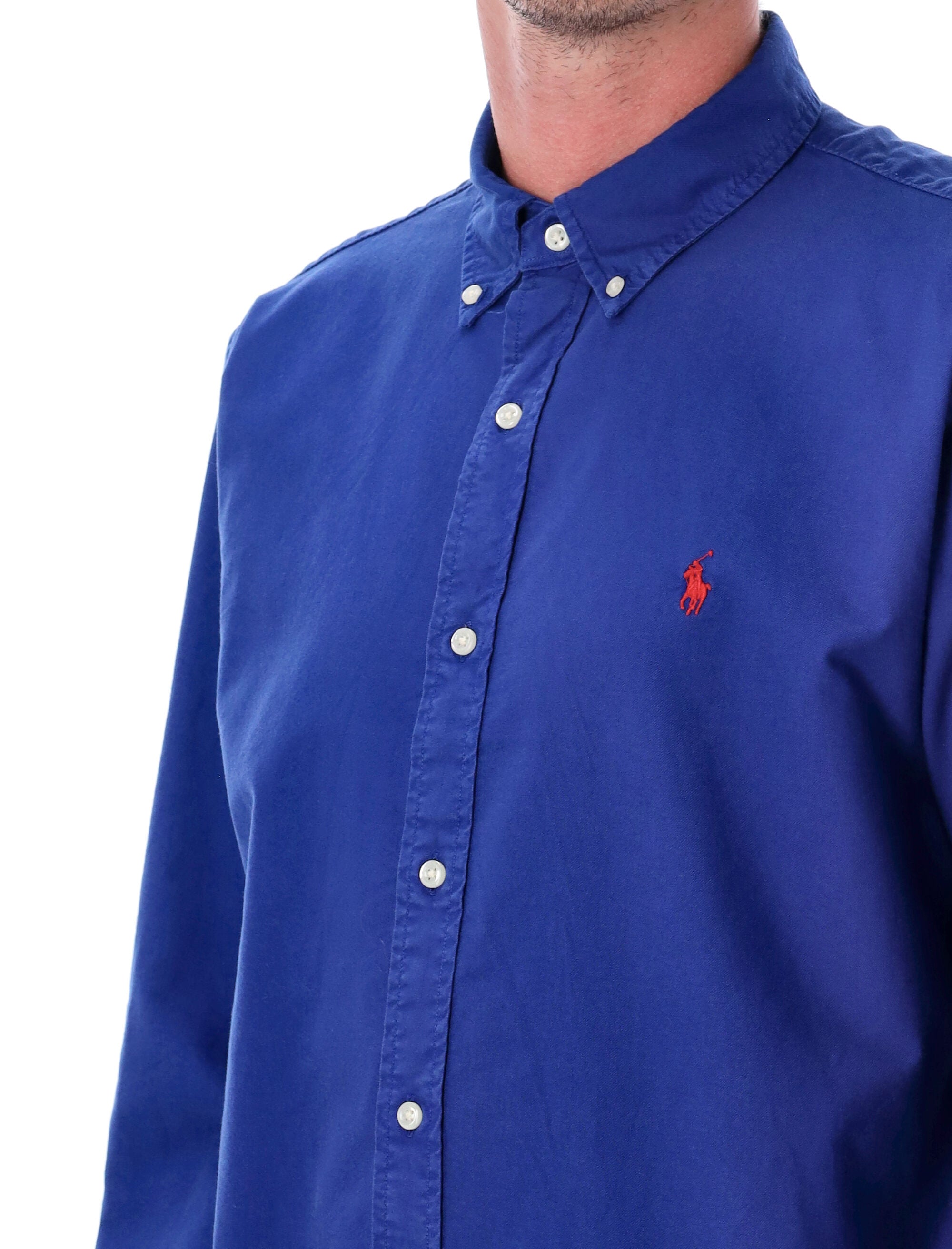 POLO RALPH LAUREN Custom Fit Cotton Shirt - Size L