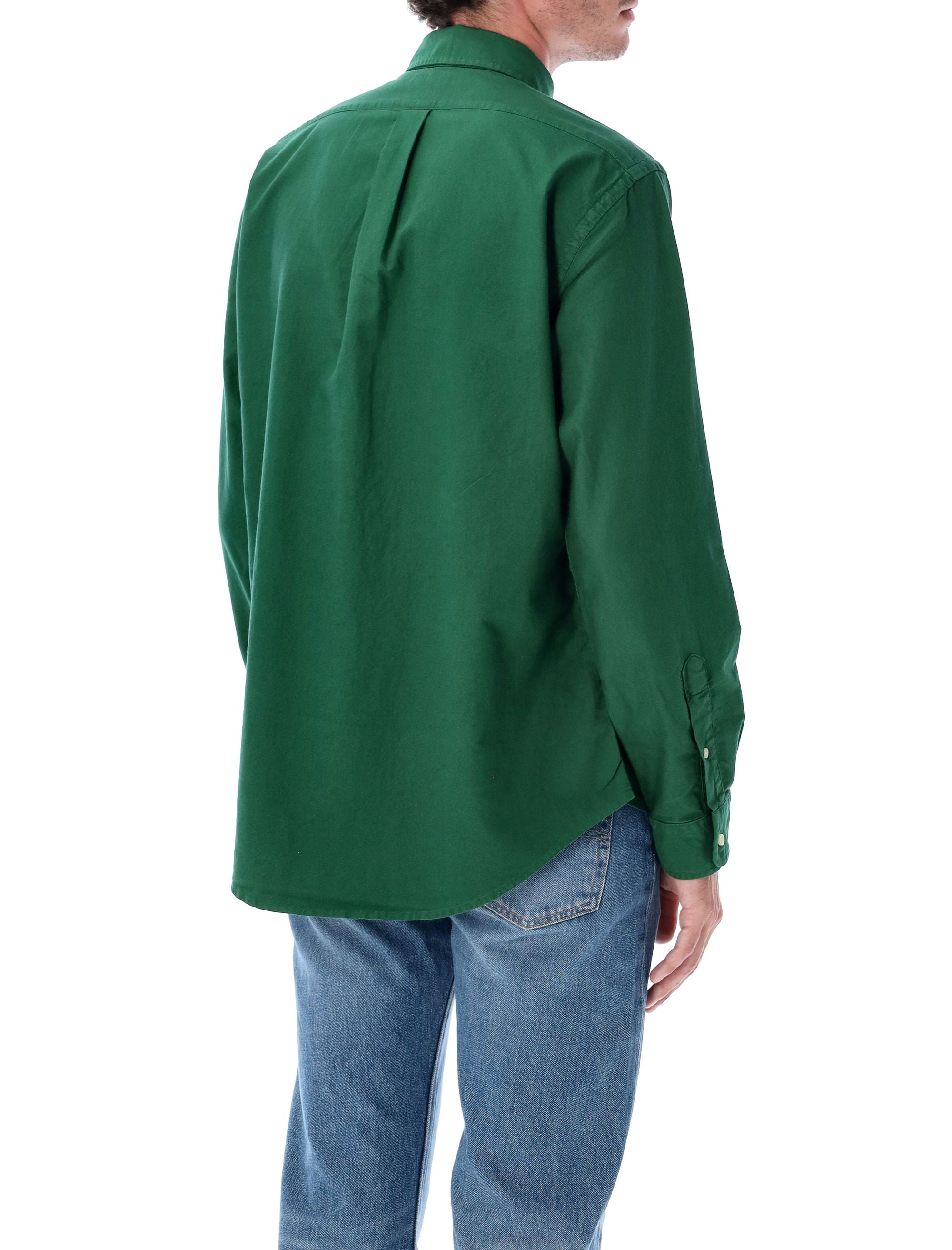 POLO RALPH LAUREN Custom Fit Cotton Shirt - Men's Long Sleeve