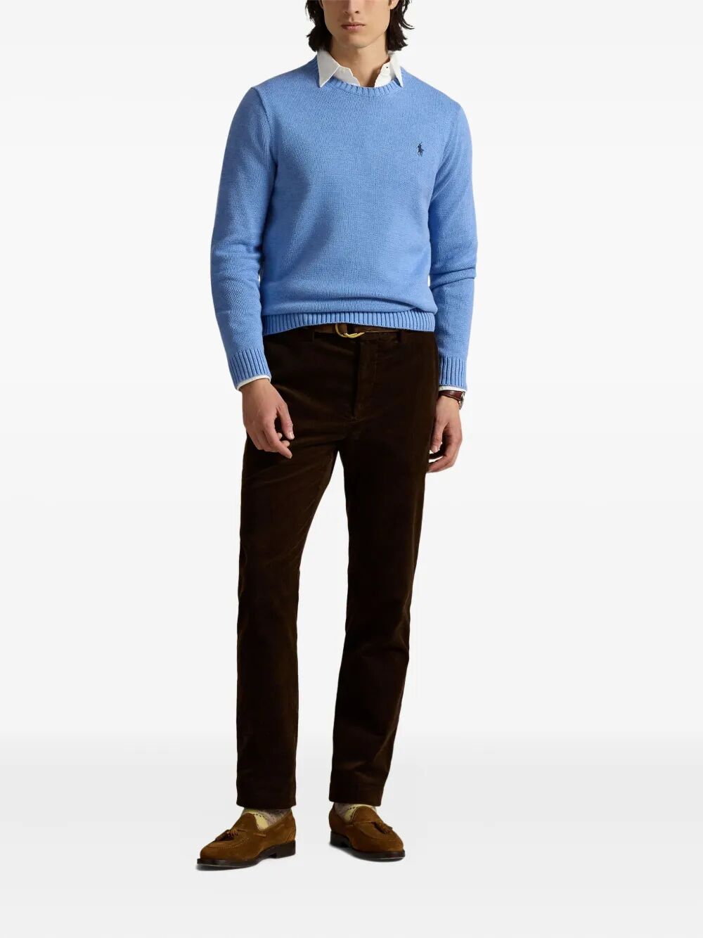 POLO RALPH LAUREN Classic Polo Pony Cotton Knit Pullover - Men’s