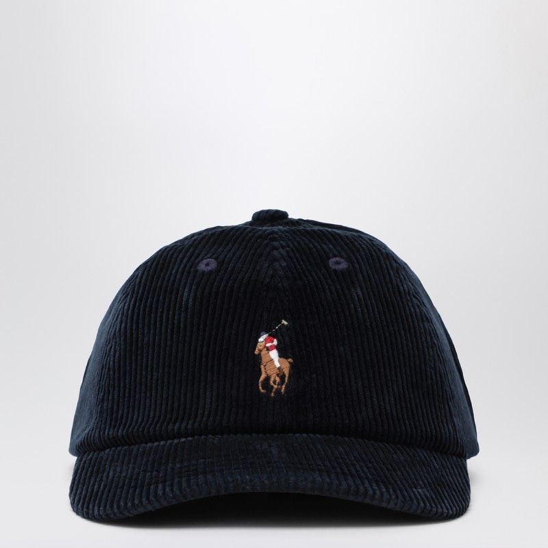 POLO RALPH LAUREN Corduroy Baseball Cap for Men - Adjustable Fit